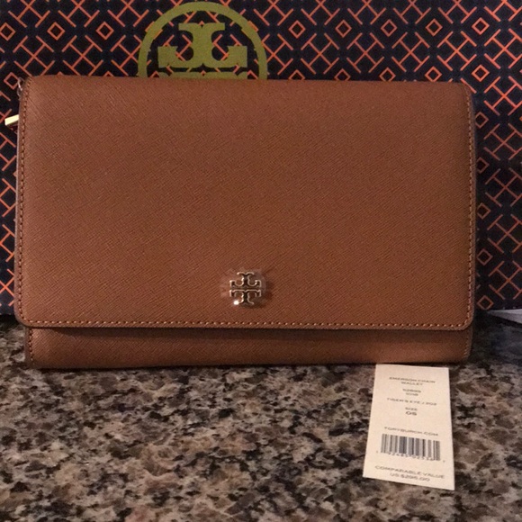 ❤️NWT Tory Burch Emerson Chain Wallet - Picture 4 of 7